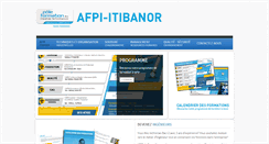 Desktop Screenshot of afpi-itibanor.fr